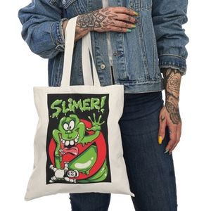 Slimer tote bag 💚
